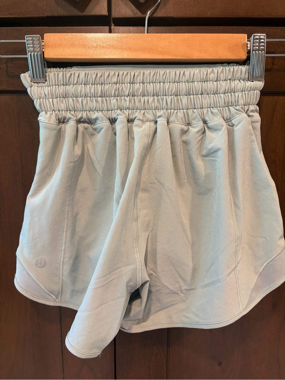 Lululemon sage green Athletic Shorts